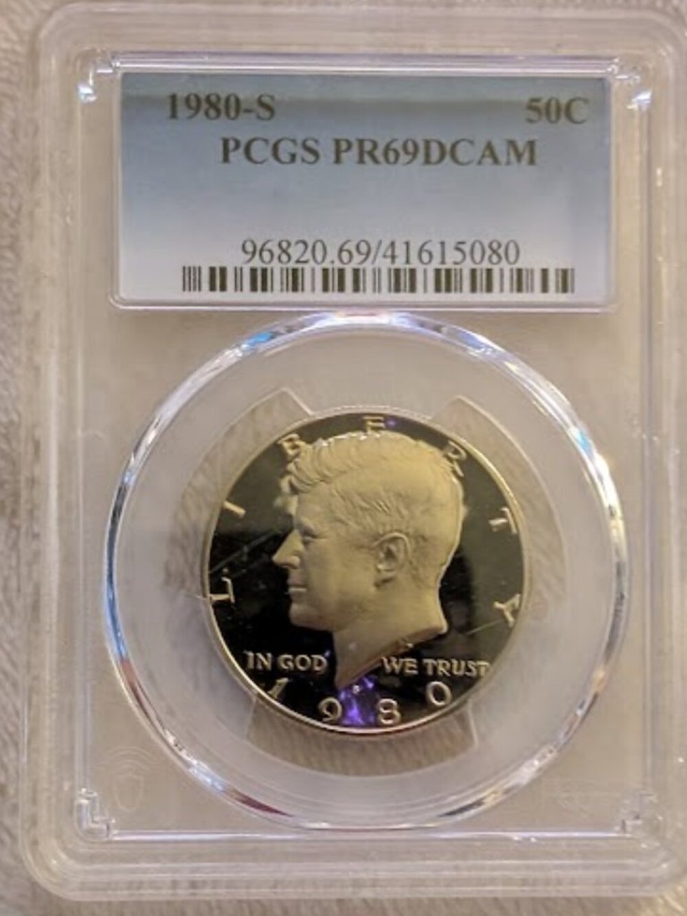 1980-S 50C PCGS PR69DCAM